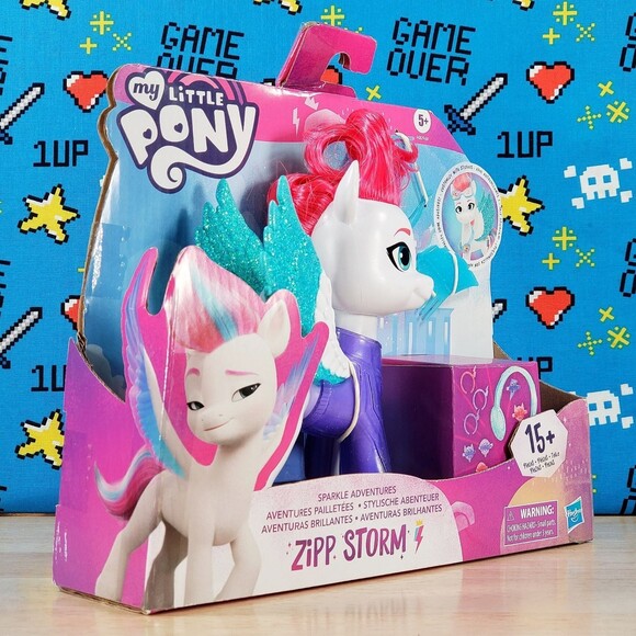 Hasbro My Little Pony Zipp Storm 6" Sparkle Adventures Collectible NIB - Picture 2 of 12
